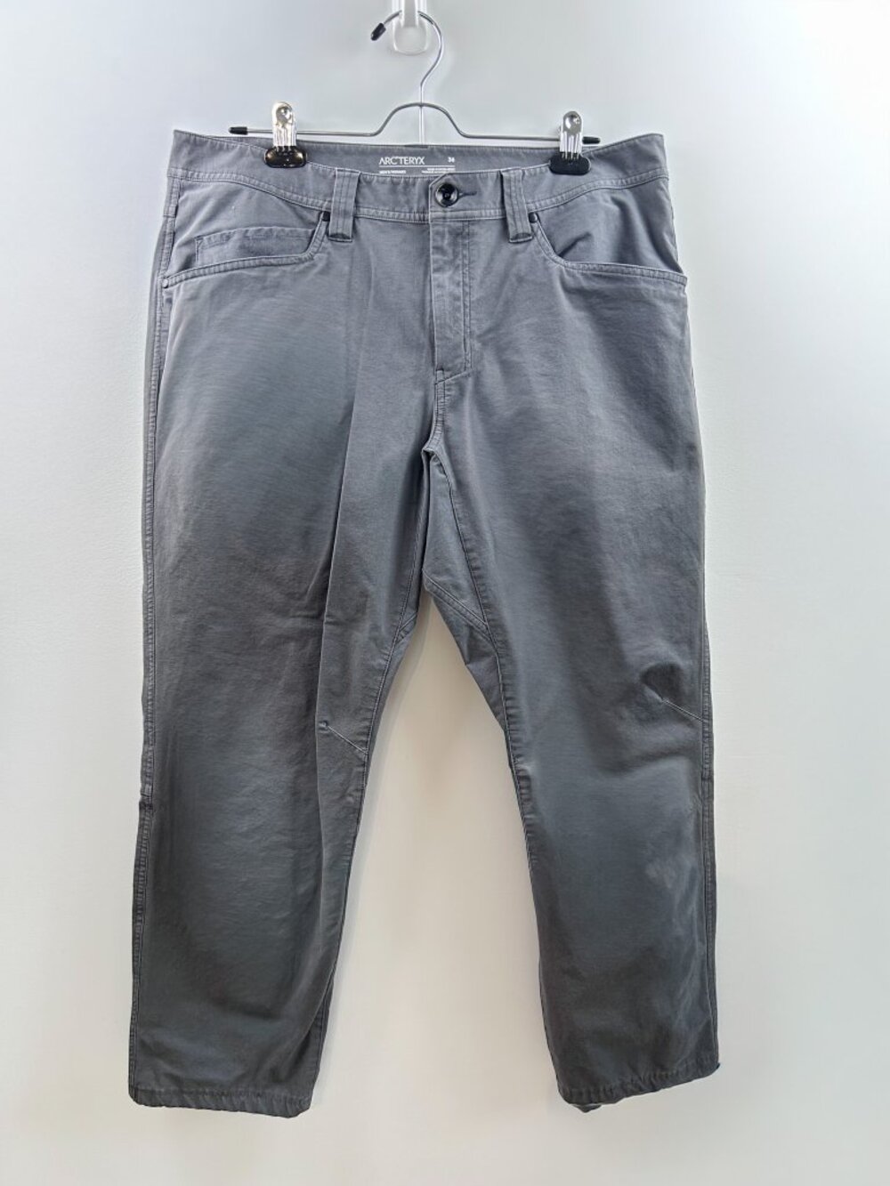 Arc'teryx Levon Pant Men's Size 36 Grey Stretch Performance Pants Outdoor Travel